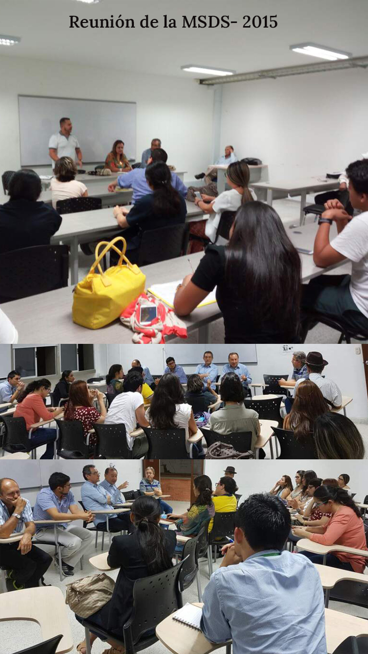 Reuniones de la Mesa Santandereana por el derecho a la salud