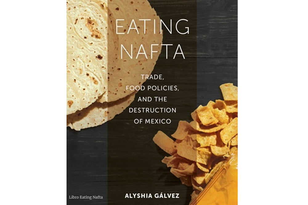Portada del libro comiendo NAFTA
